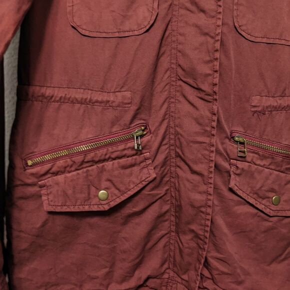 LILY ALDRIDGE x VELVET Ruby Fall Anorak Field Barn Coat XS - Picture 3 of 7